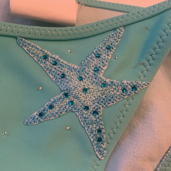 Pate De Sable Turquoise Bikini. Size 4. - Picture 13 of 13